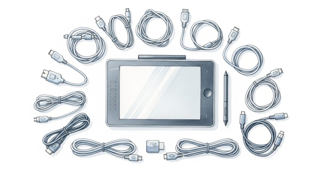 Wacom Oneケーブル代用完全ガイド｜純正vs互換品