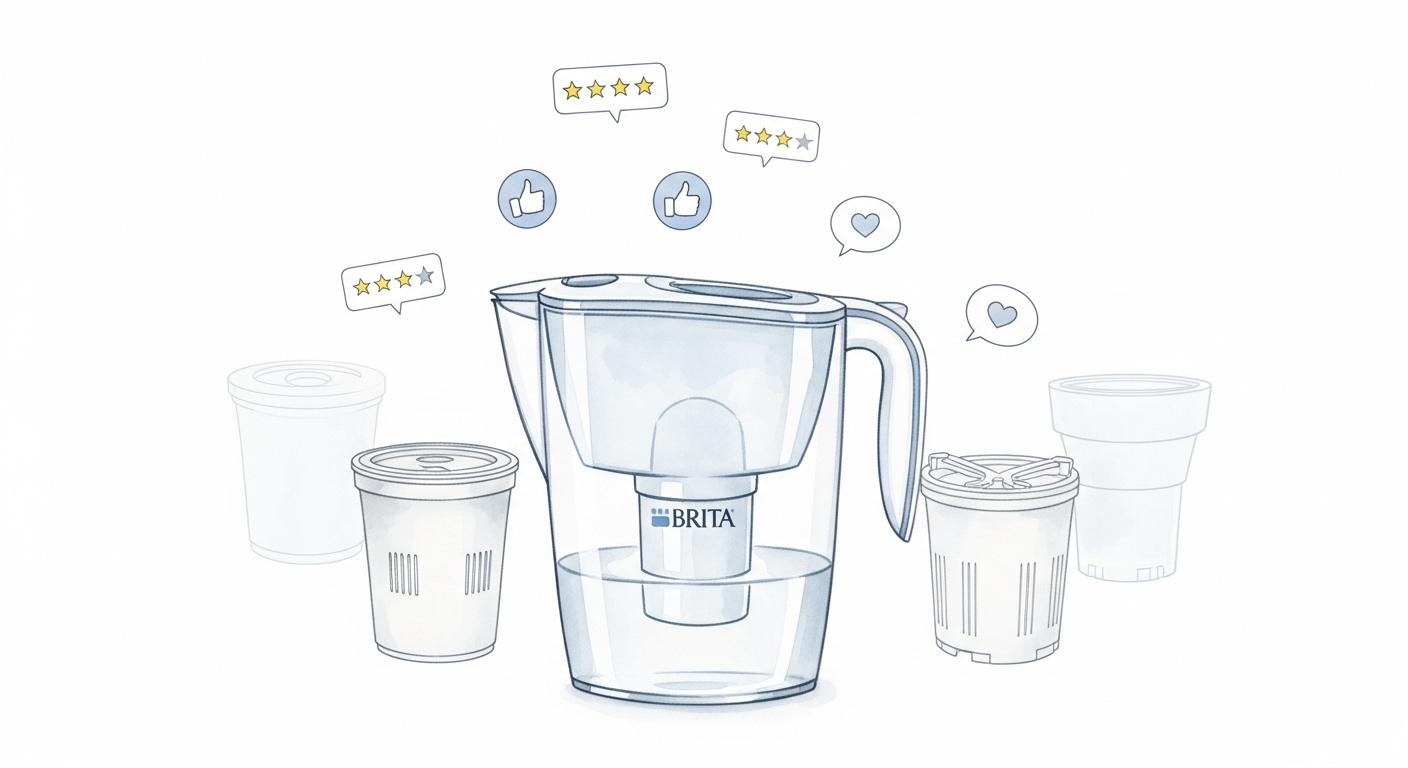 ブリタカートリッジ互換品の口コミと安全性を解説