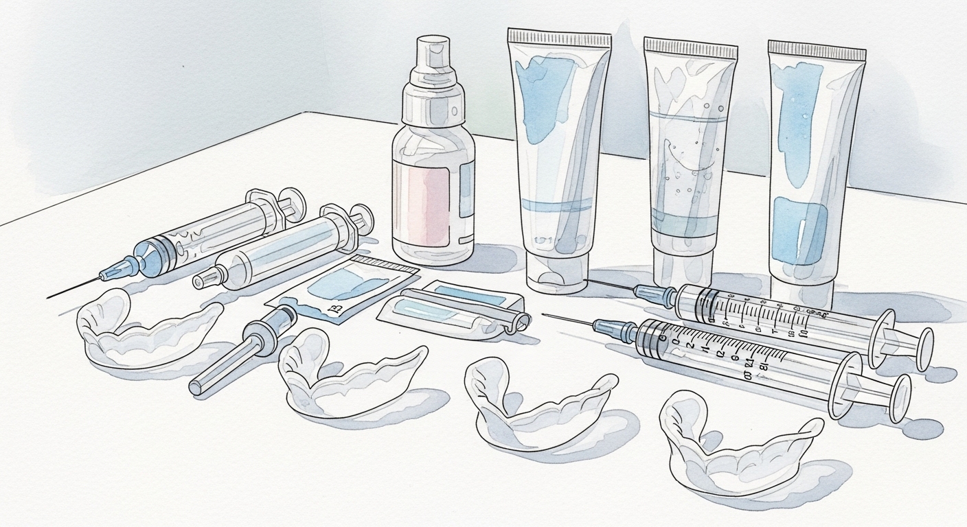 マウスピース用ホワイトニングジェルおすすめ比較！選び方と注意点