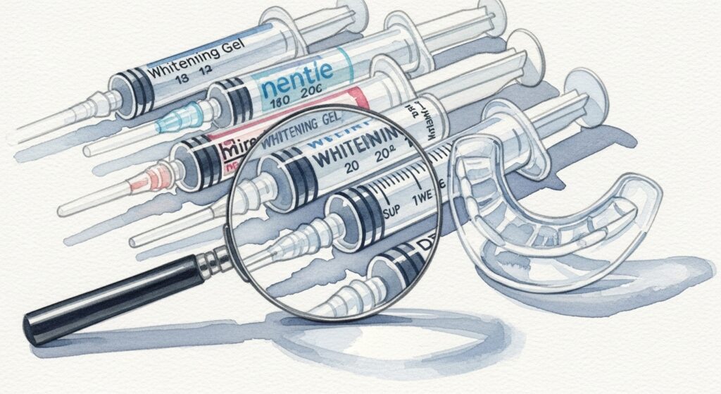 マウスピースホワイトニングジェルおすすめの選び方