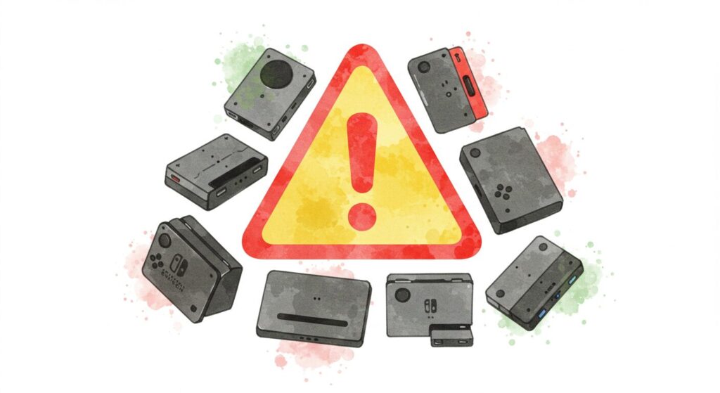 Switch2ドック互換品を購入する際の重要な注意点