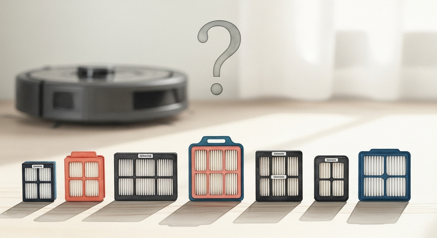 ルンバのダストカットフィルターの互換品は大丈夫？｜純正品との比較