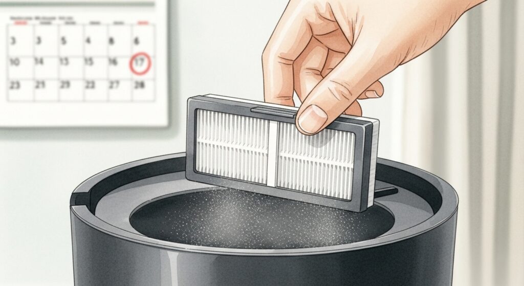 互換品のお手入れと交換頻度