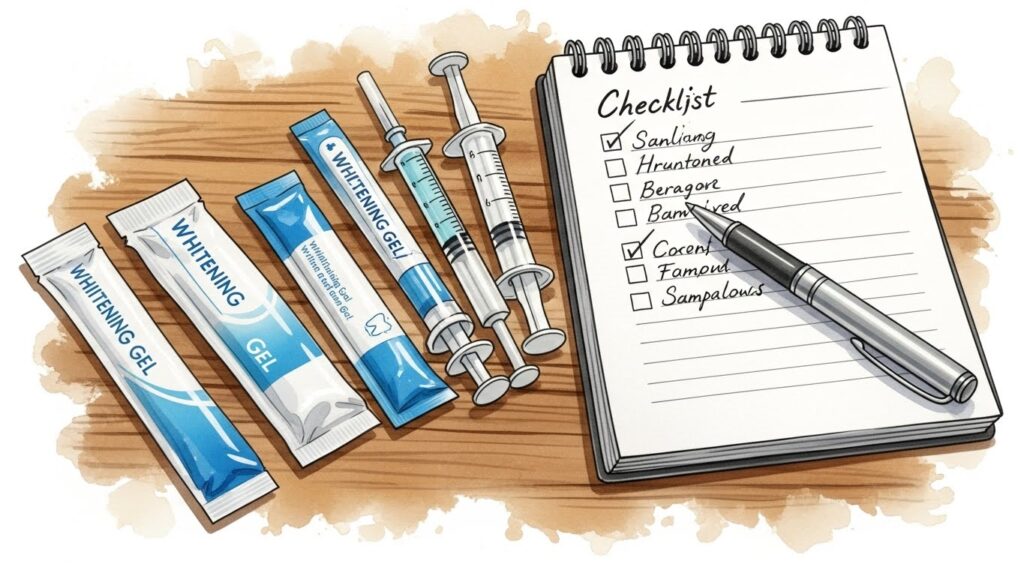 歯科用のホワイトニングジェルを通販で購入する選び方