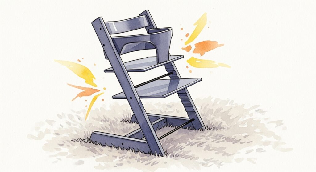 ストッケのトリップトラップで事故が起きる原因