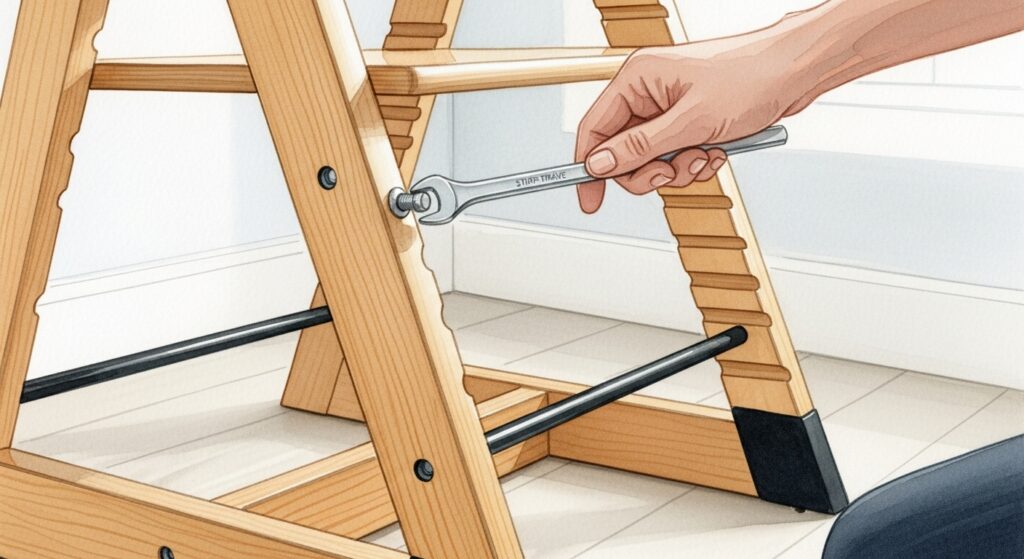 ストッケのトリップトラップで事故を未然に防ぐ