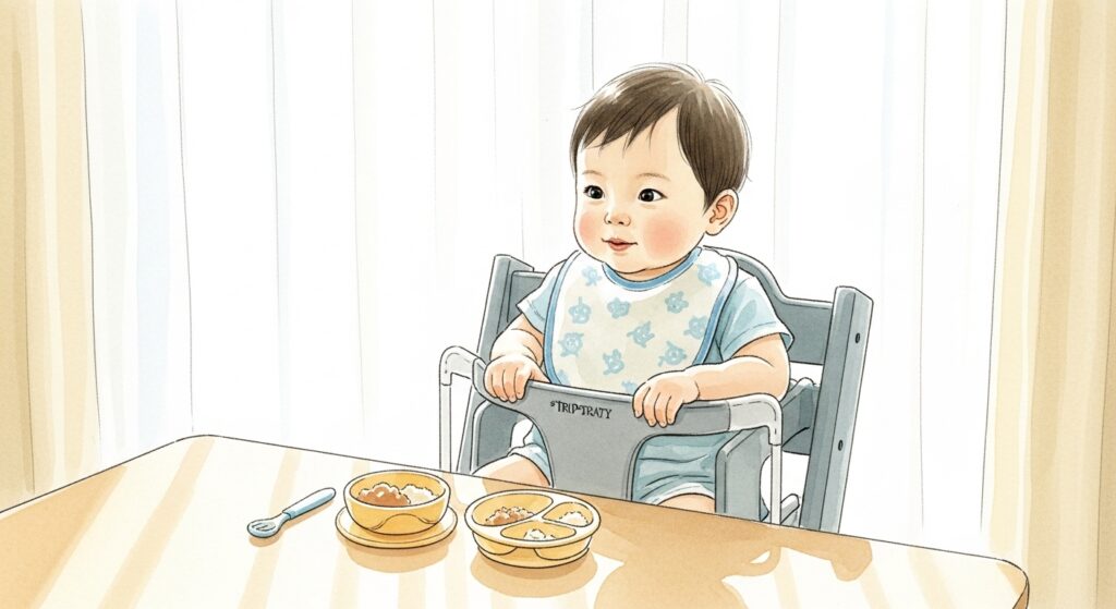 トリップトラップのベビーセットはいつまで使う？