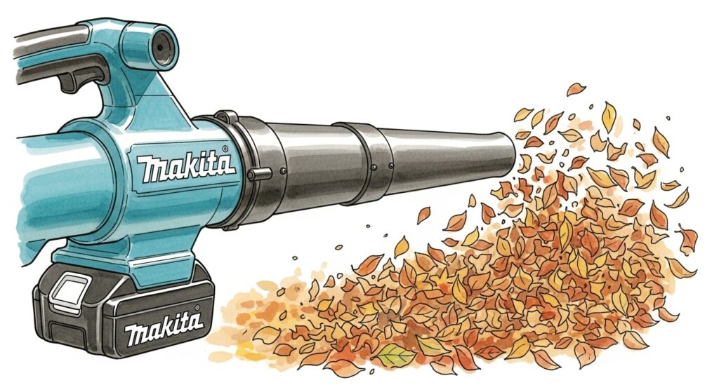 マキタのブロワーで吸引のやり方をマスターする応用術