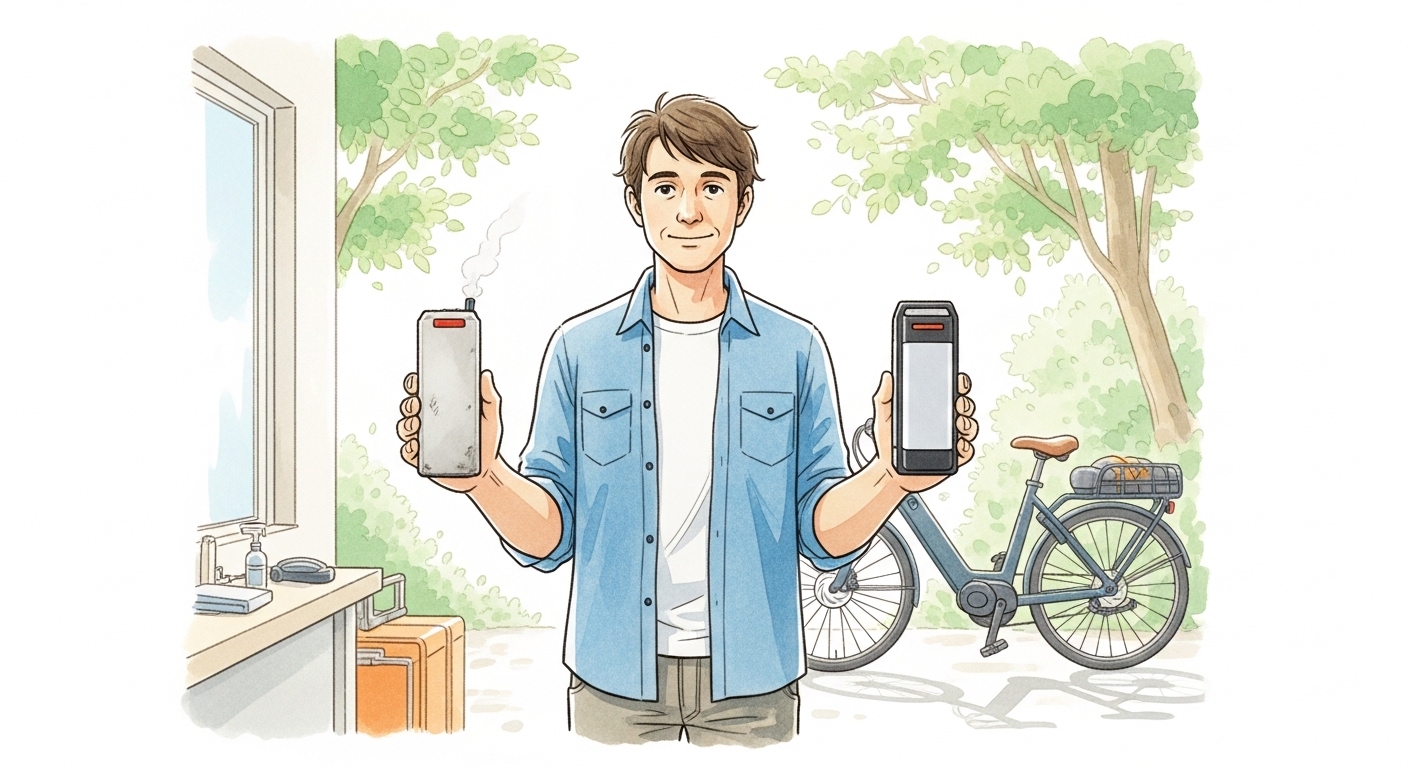 電動自転車バッテリー互換品の危険性と正しい捨て方・選び方