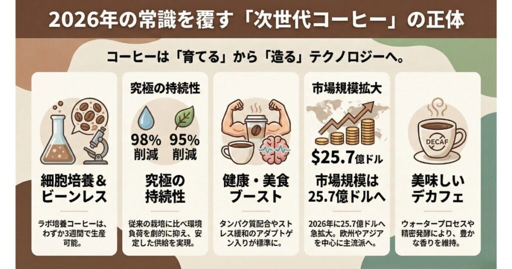 2026年の常識を変えるコーヒーの代用品の正体