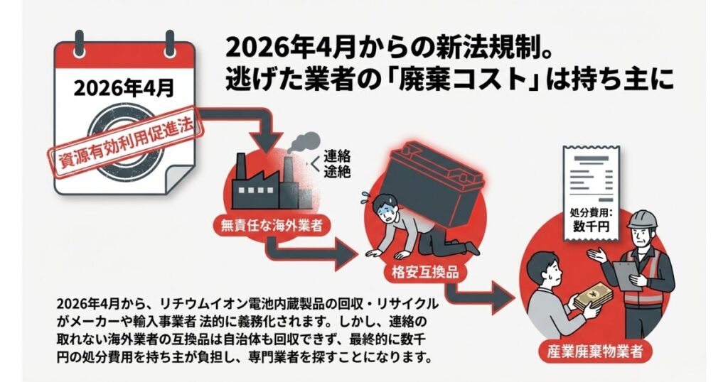 不要な互換品は無料回収が利用不可