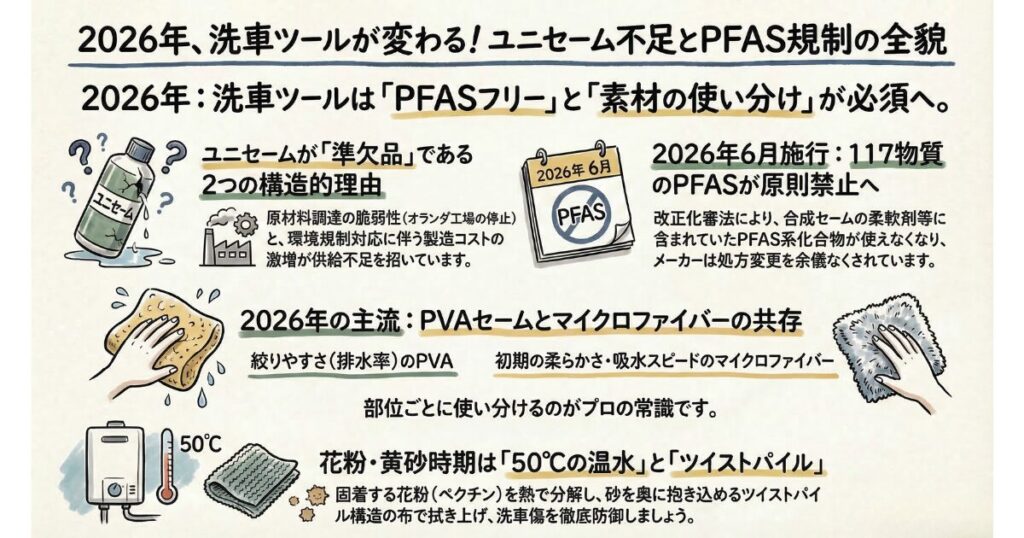 ユニセームの代替品を探す前に知るべき現状
