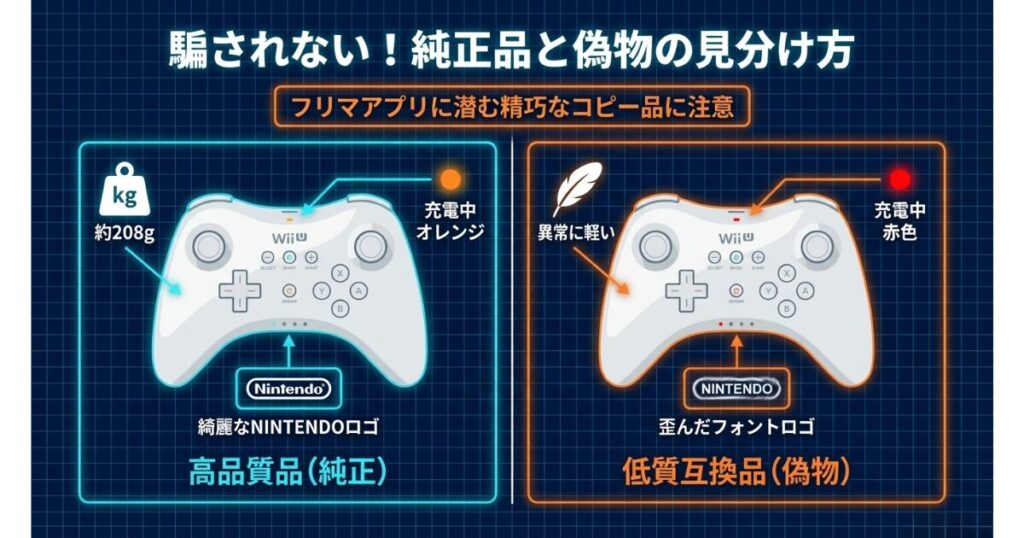 純正品と偽物の見分け方